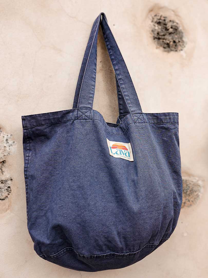 BEACH BAG  - midnight blue