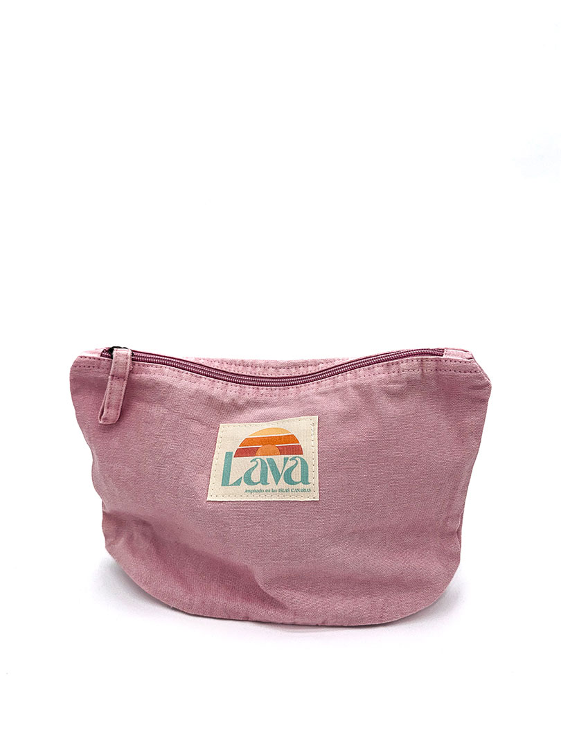 BEACH POUCH - sunset pink