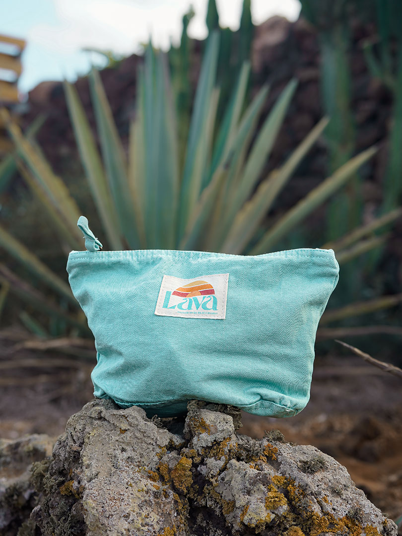 Beach pouch - ocean turquoise